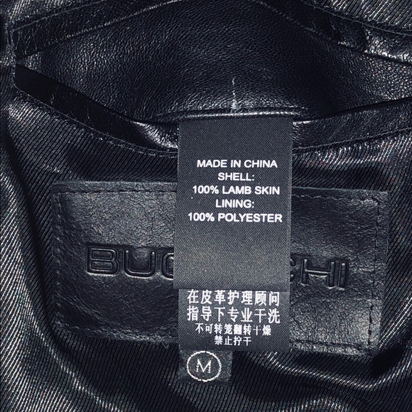 Men’s Genuine Lambskin Leather Jacket - Picture 3 of 4